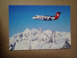 Ak Flugzeug Schweiz Jumbolino Crossair