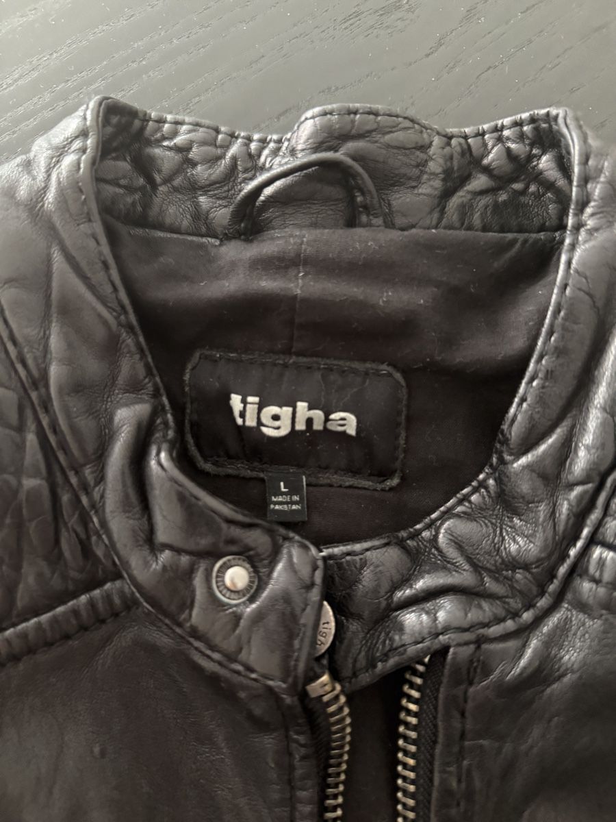 Giacche: Tigha Lederjacke Herren Grösse L – Usato da Basel venduto da DJ21 1