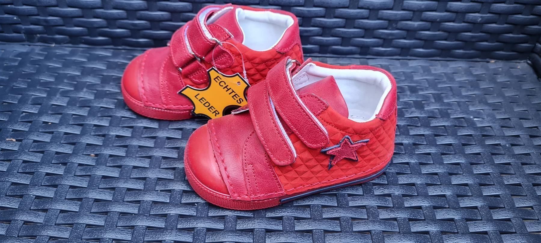 Scarpe per ragazzi: DENO Echtleder Schuhe gr21 ROT(303)NEU – Nuovo e nell'imballaggio originale da Buttwil venduto da KinderSchuhe 1