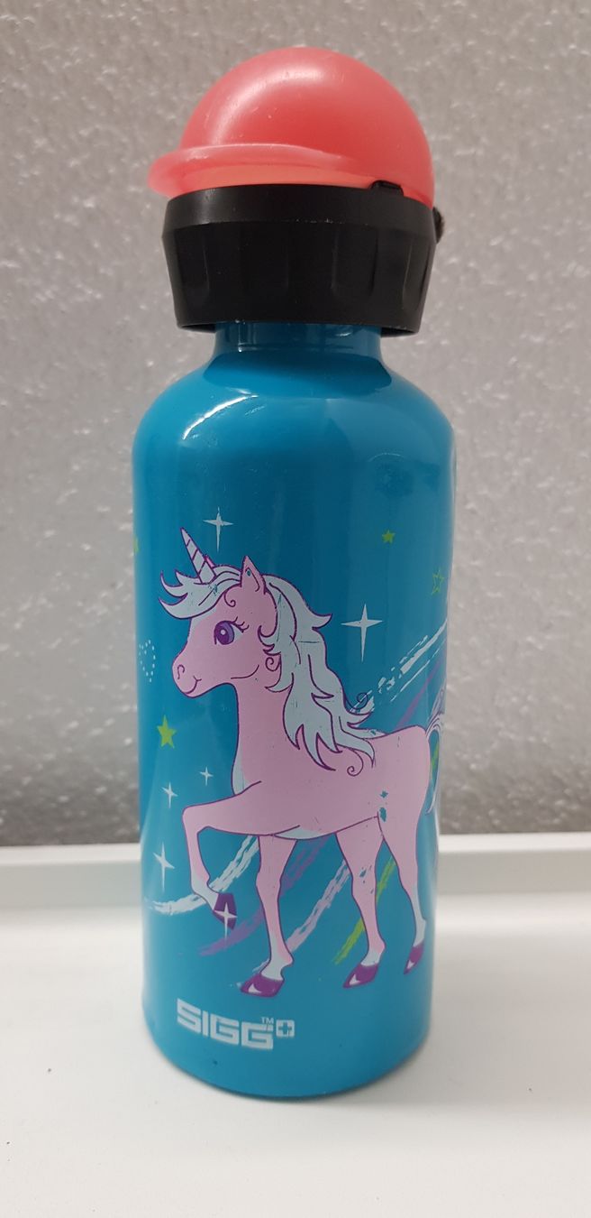 Borracce & Thermos: Trinkflasche Sigg mit Einhorn – Usato da Zürich venduto da sb_t28m