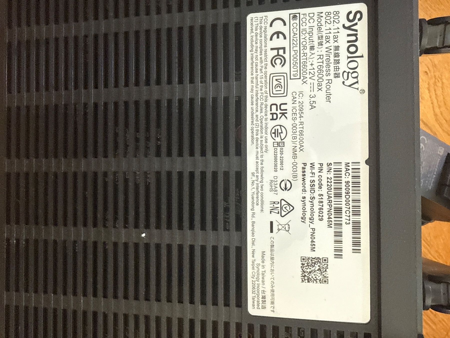 Synology Modems & Routeurs: Synology Router RT6600ax – D'occasion à Sursee par AKE_Schmidi 2