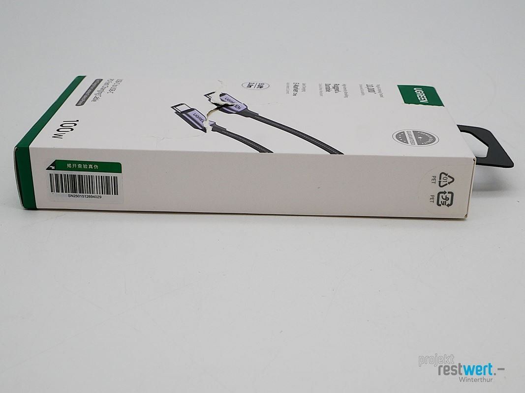 Ugreen Cavi: UGREEN USB-C  to USB-C 100 W – Nuovo e nell'imballaggio originale da Winterthur venduto da Restwert_Winterthur 2