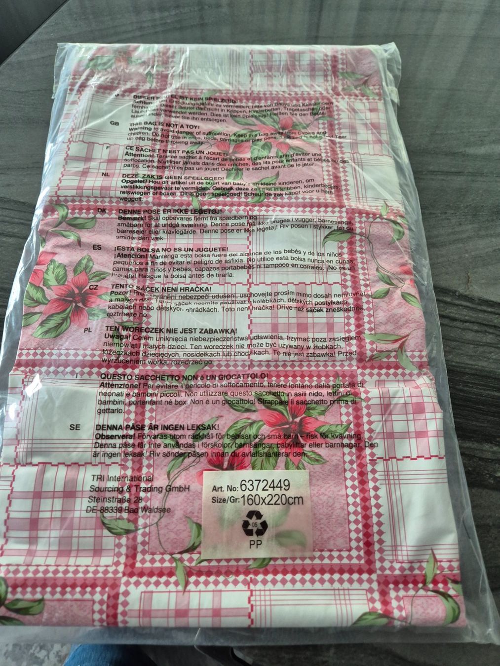 Alle Dekorationen: Wachstischtuch – Neu und originalverpackt aus Stachen von campclenga