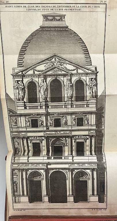 Livres: Cours architecture Blondel-1771 – D'occasion à Genève par mad_8yyp 1