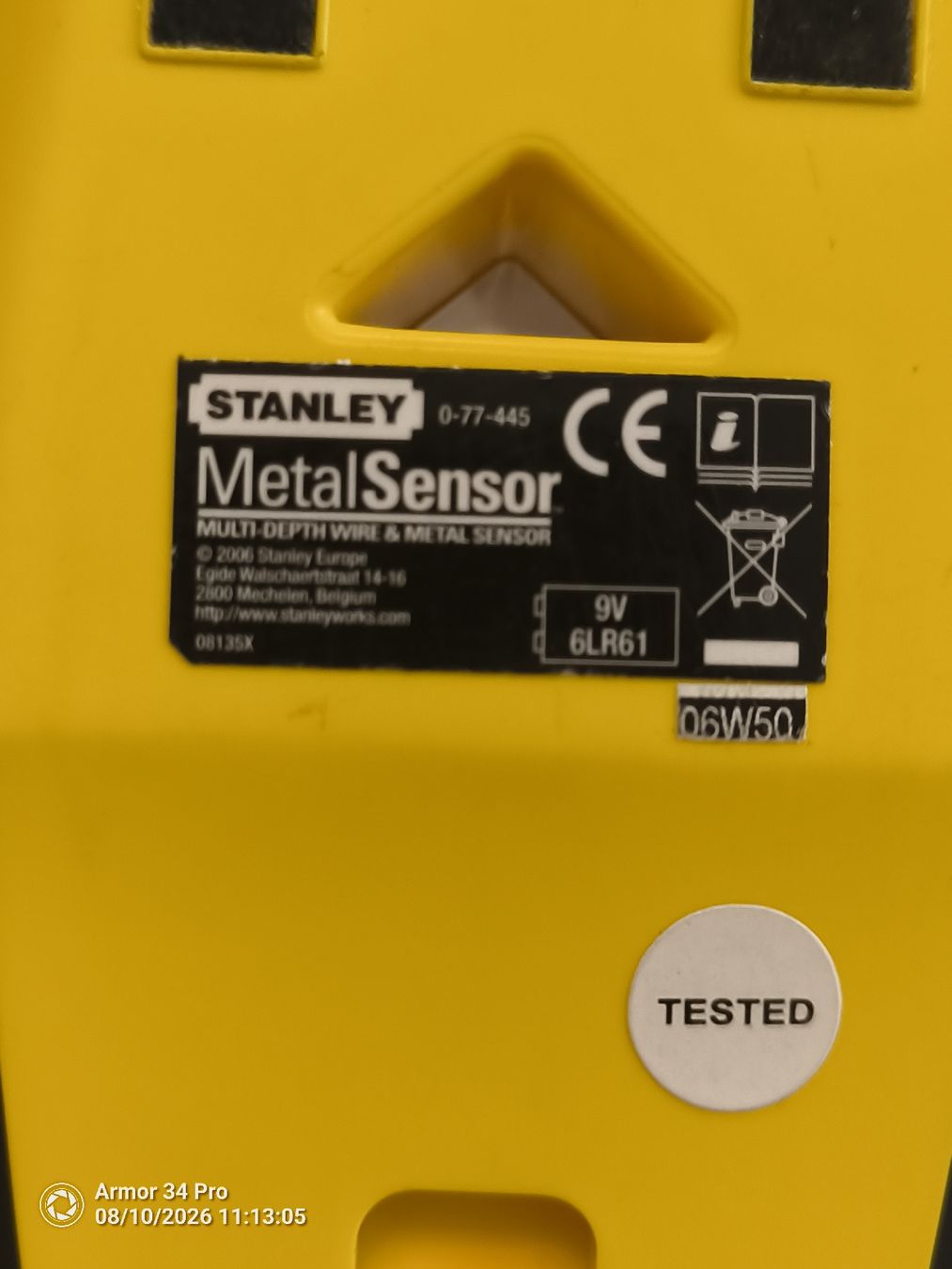 Stanley Messen: Stanley Metall Sensor detektor  – Gebraucht aus Herzogenbuchsee von ioa_zcm6 2