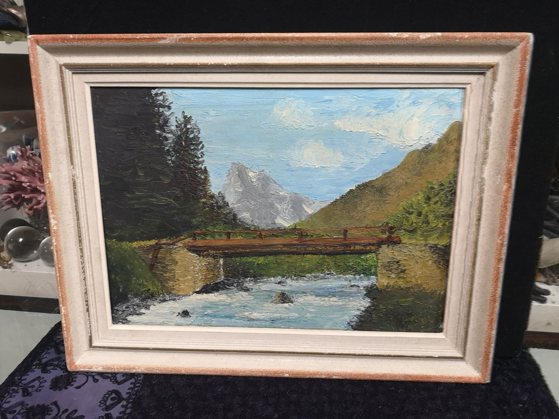 Gemälde: HUILE SUR TOILE SIGNÉE ET DATÉE – Gebraucht aus Genève von Qanil77