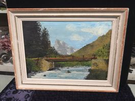 HUILE SUR TOILE SIGNÉE ET DATÉE