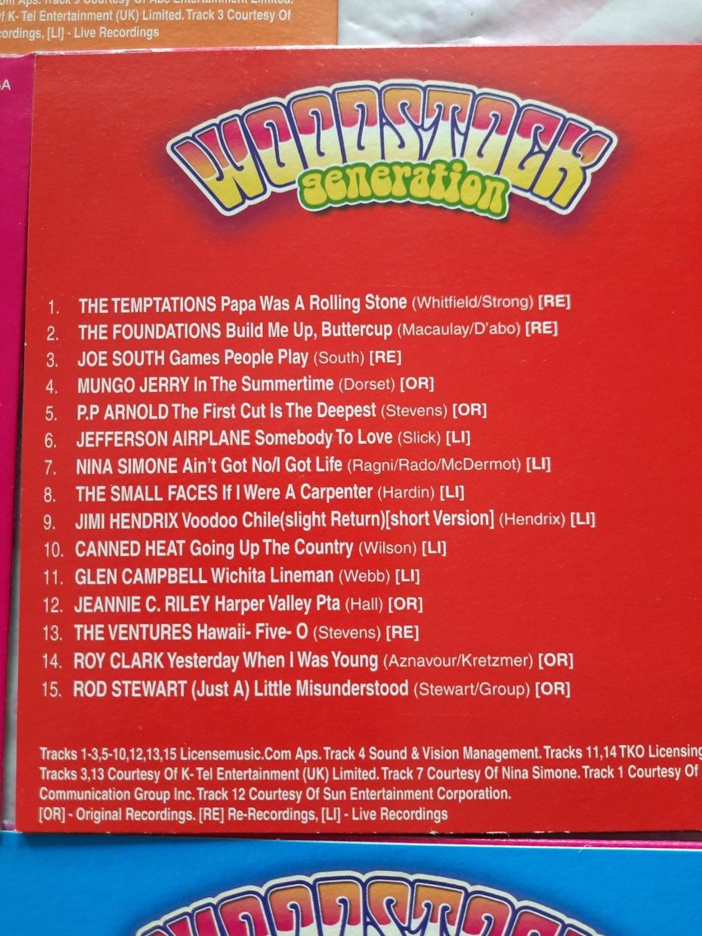 CDs: CD Coffret Generation Woodstock 5 Cds – Gebraucht aus Pully von bro_n52j 8