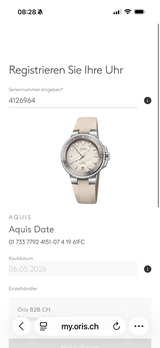 Oris Montres: Oris Aquis Date – D'occasion à Zürich par timeio-swapwatch 3