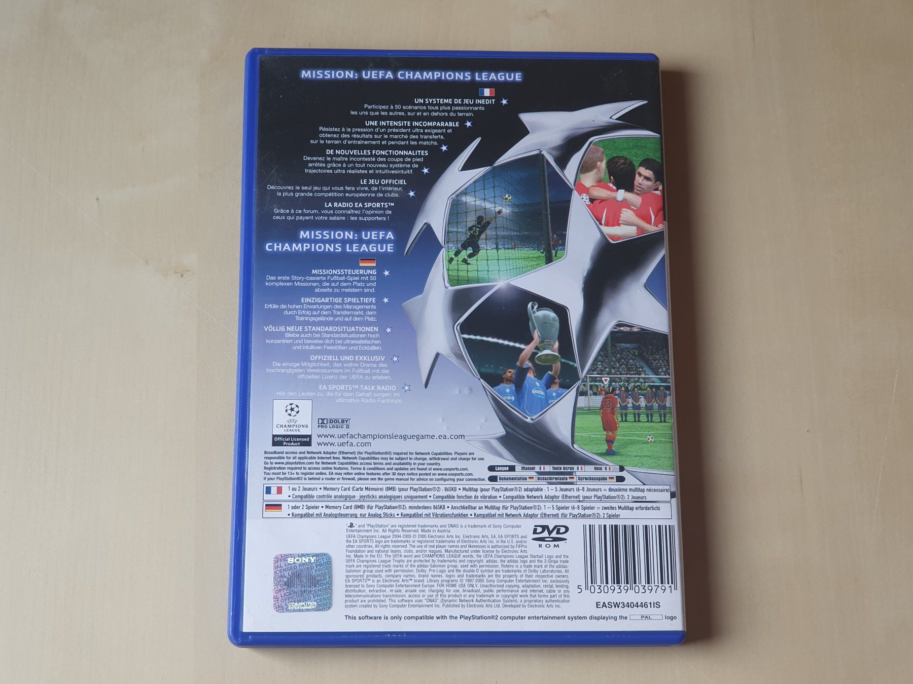 Sony Spiele: UEFA Champions League 2004-2005 – Gebraucht aus Stansstad von collectorsshop 1