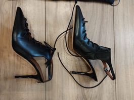 Schuhe (Pumps) Grösse 37.5 schwarz von Malone Souliers
