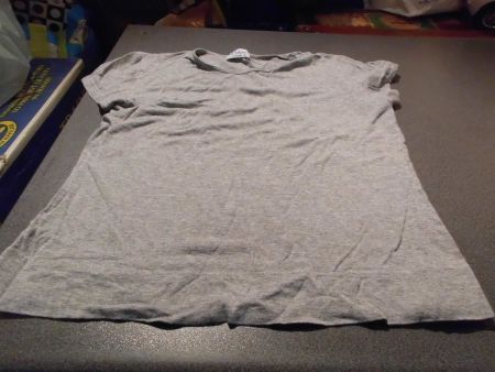 T-Shirt Grösse S,  Les Tulipes, grau