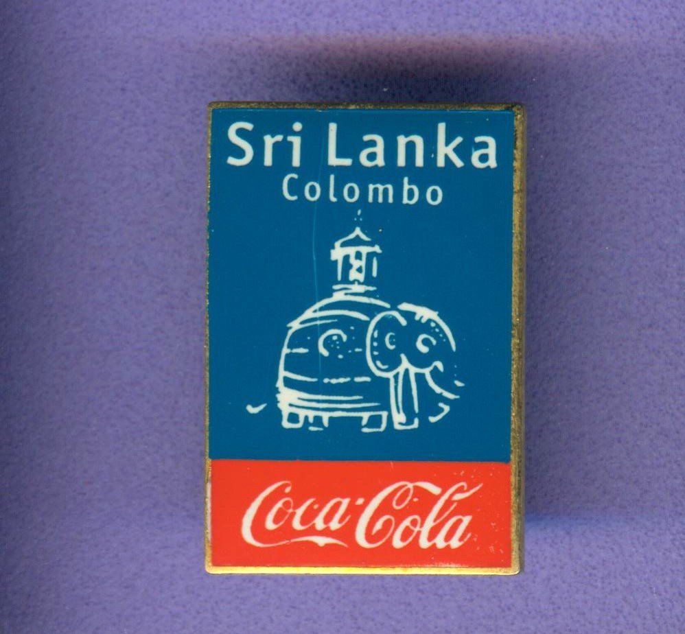 Coca-Cola Placchette & Badge: Coca Cola   Sri Lanka – Usato da Winterthur venduto da Sammleroase