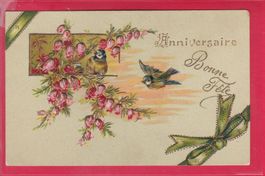 PRÄGEKARTE, ANNIVERSAIRE BONNE FETE