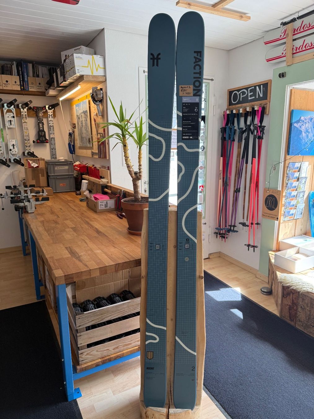 Faction Sci: Faction Agent2 187cm – Nuovo e nell'imballaggio originale da Andermatt venduto da Made_In_Andermatt