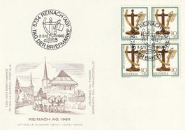 Tag der Briefmarke 1982, Reinach,  Karte
