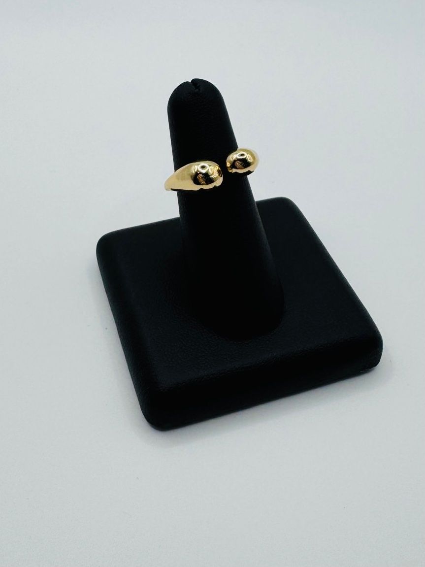 Anelli: Golden farbiger Ring / Grösse: 49 – Nuovo e nell'imballaggio originale da Frutigen venduto da glanzvolles.leben