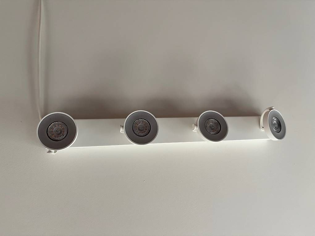Lampadari & plafoniere: Deckenleuchte mit 4 Spots, weiss – Usato da Zürich venduto da rem_8v6m
