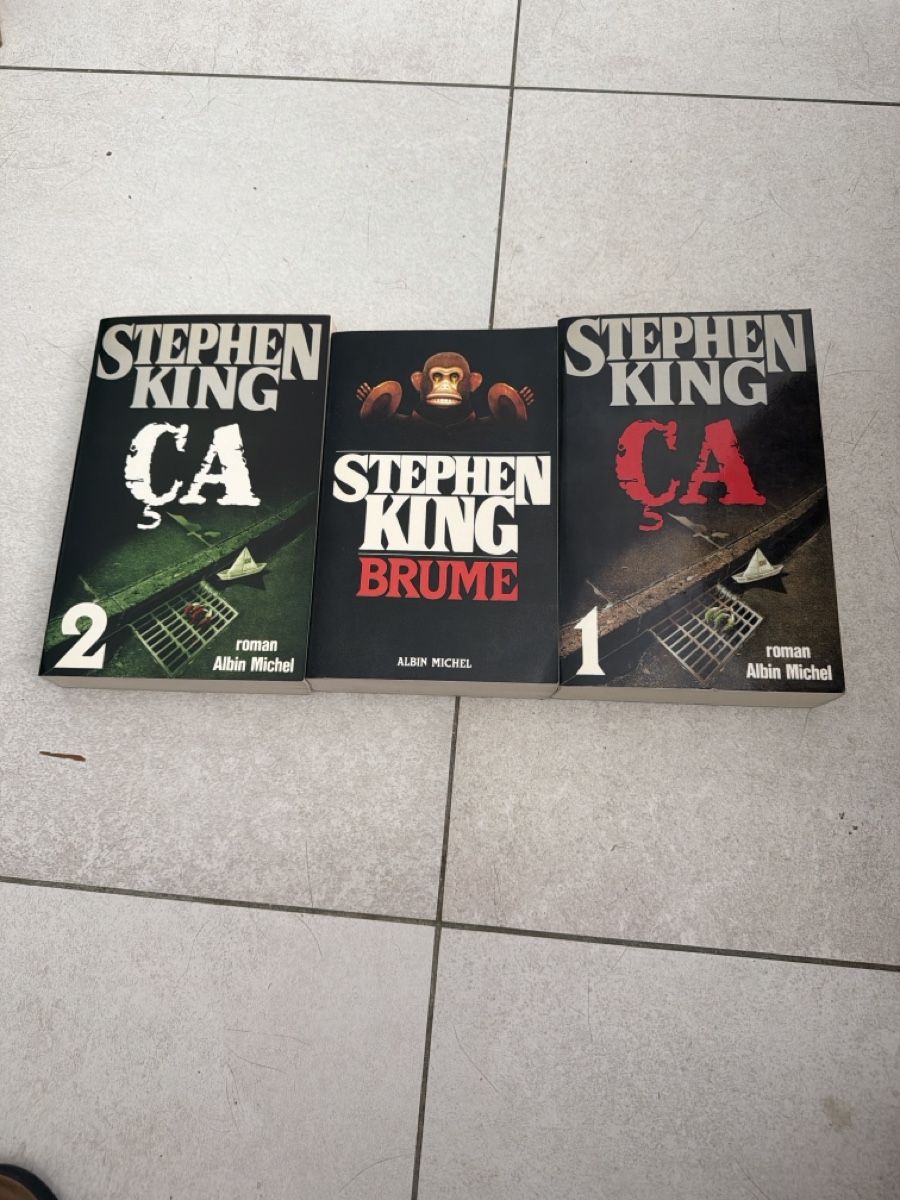 Libri: Stephen King Books "CA" Vol 1 & 2, "BRUME" Set – Usato da Martigny venduto da Jacoosh1234