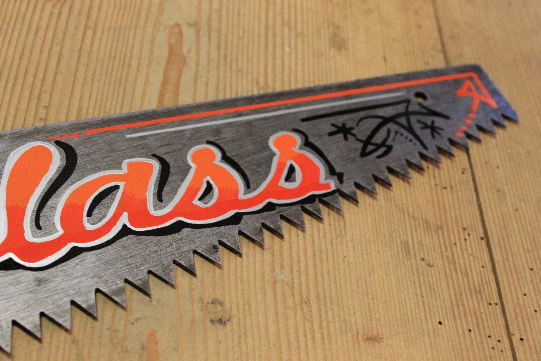 Seghe: Alte Säge "Working Class", Handmade,  schönes Unikat – Usato da Willisau venduto da Pzm81 8