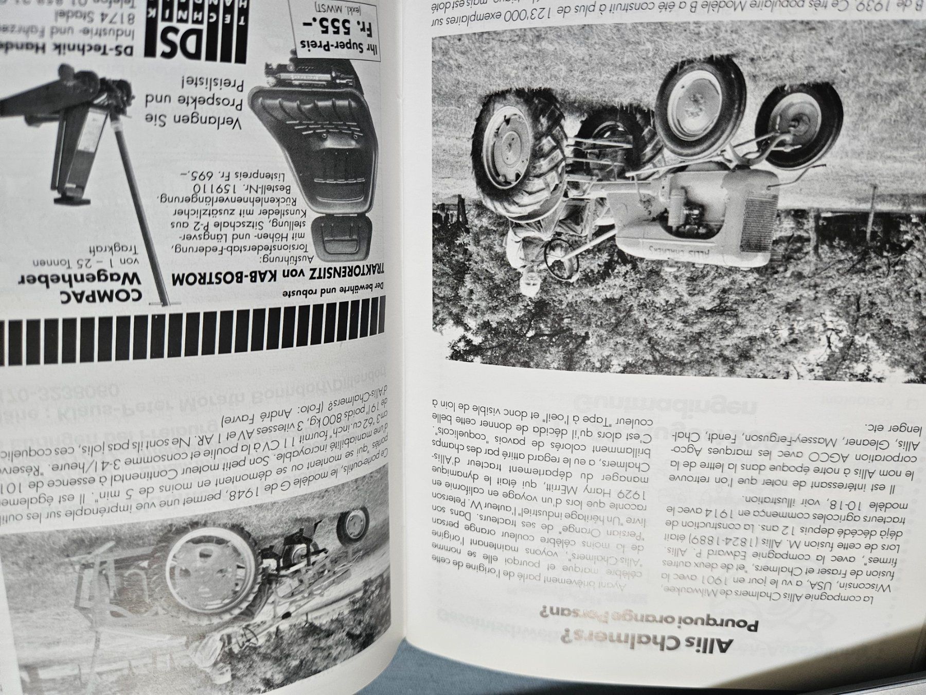 Trattori: D Fettpress 1/04 Allis Chalmers  Eicher xa – Usato da Flawil venduto da sr1_f6st 6