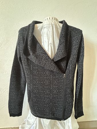 Damen Jacke Maddison schwarz-grau Grösse M 