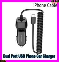 IPhone Dual Port Telefon Kfz-Ladegerät