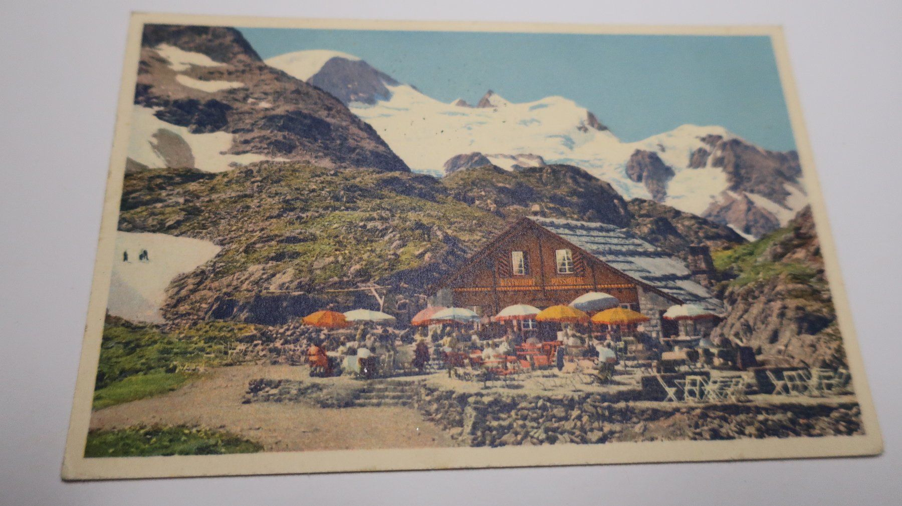 Cartoline postali: Restaurant Sustenpasshöhe Sustenstrasse 1955 – Usato da Cormoret venduto da Pascalll2001 1