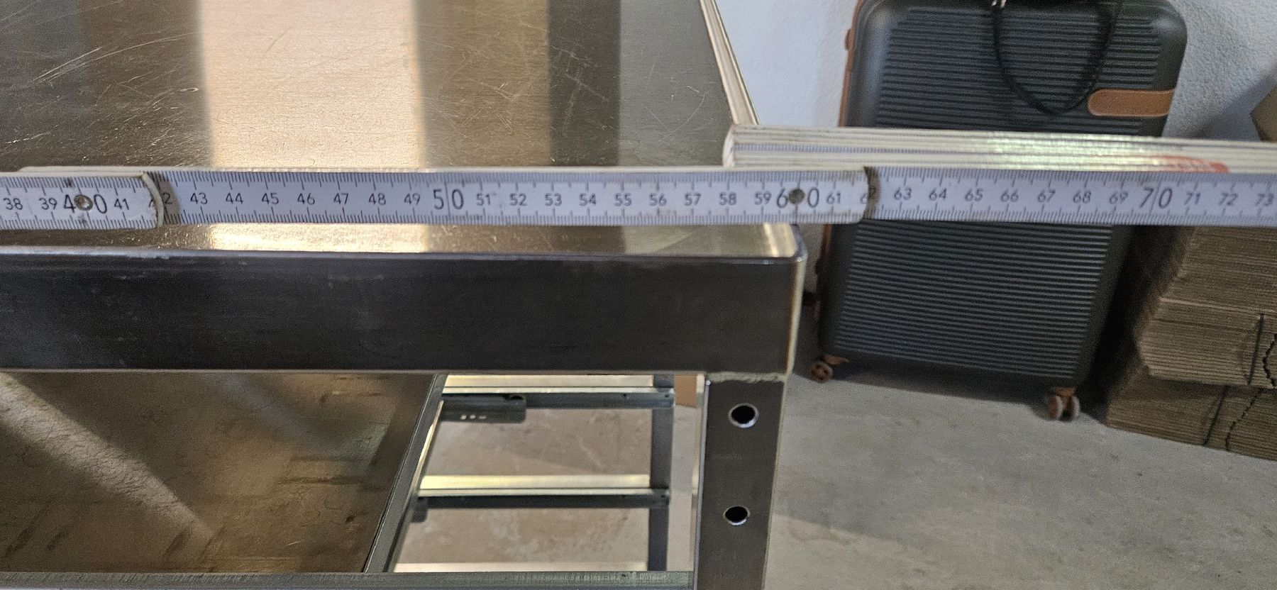 Scaffali: Metallkorb mit 5 Fächern (Edelstahl) – Usato da Horw venduto da phi_z2qn 3