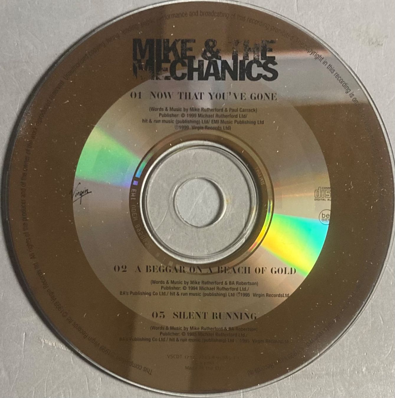 CD: MIKE & THE MECHANICS - NOW THAT YOU'VE GONE – Usato da Poliez-Pittet venduto da Newtown-Records 1