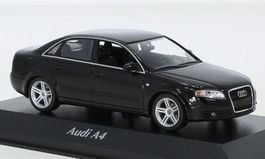 Audi A4 B7 Limousine 2004-2008 schwarz   1:43 von MaXichamps