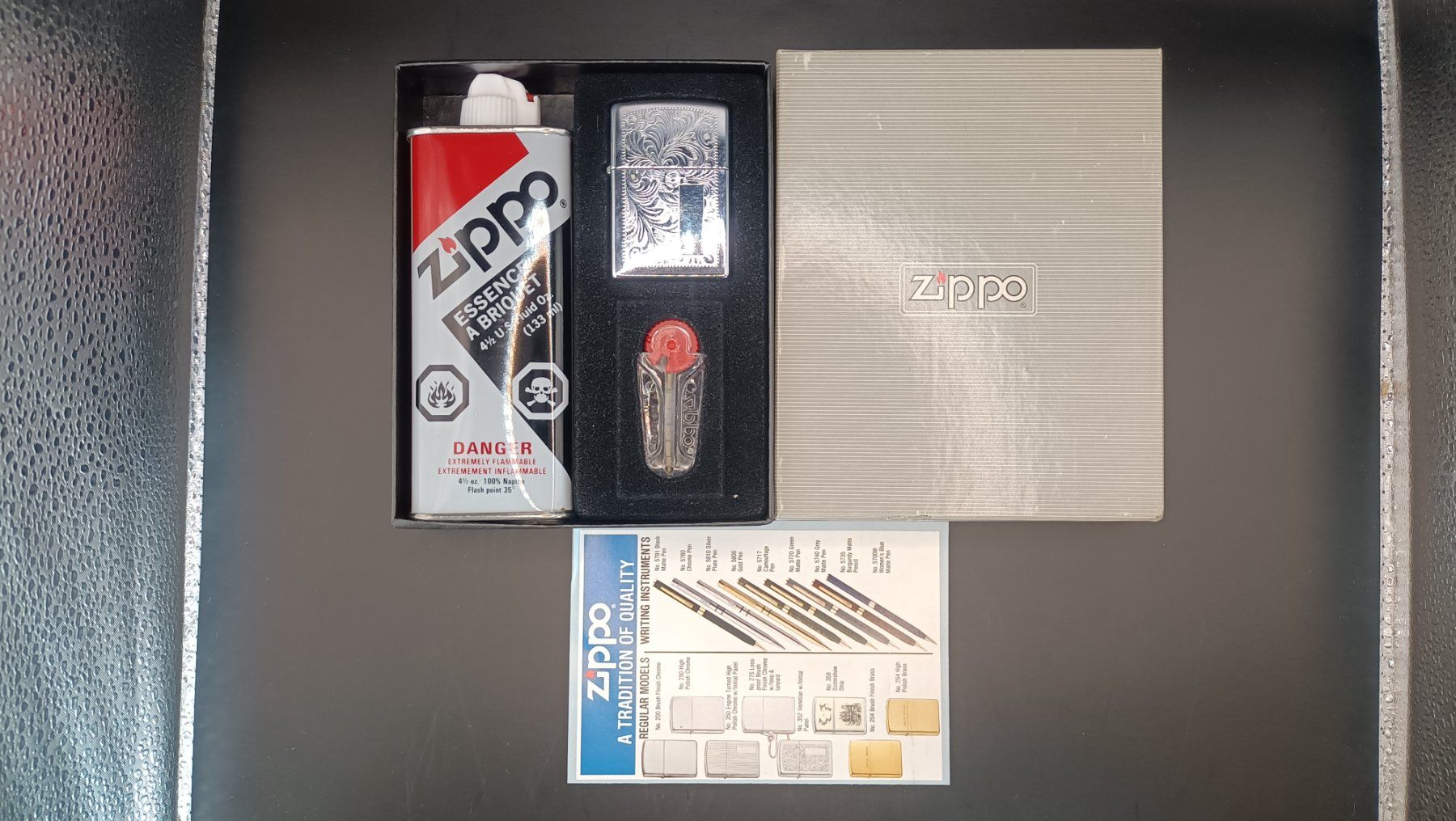 Zippo Feuerzeuge: coffret Zippo Venetian 90's – Neu (gemäss Beschreibung) aus Pampigny von Calypso06