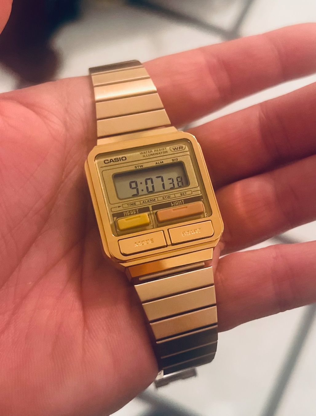 Casio Uhren: Casio Armbanduhren A120WEG-9ADF – Neu und originalverpackt aus Adlikon b.Regensdf von GPITIME