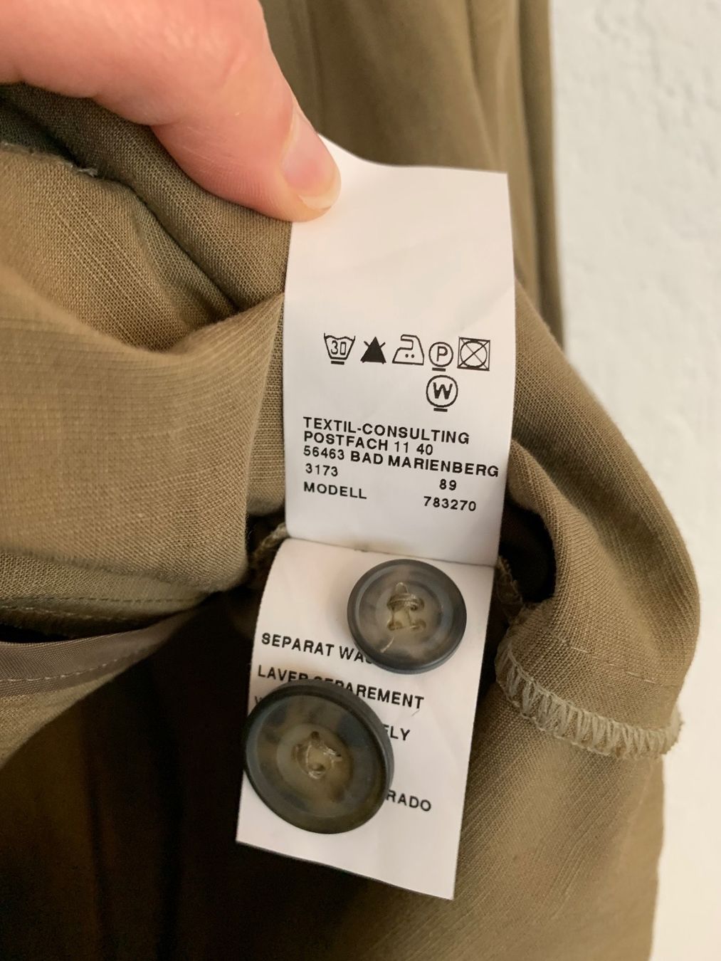 Jacken: Lebek Leinen Jacke Bluse Gr. 38 – Gebraucht aus Fislisbach von KolibriSecondhand 5