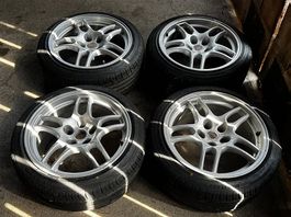 R33 GT-R Original Alu Felgen 17 x 9J ET30 5x114.3