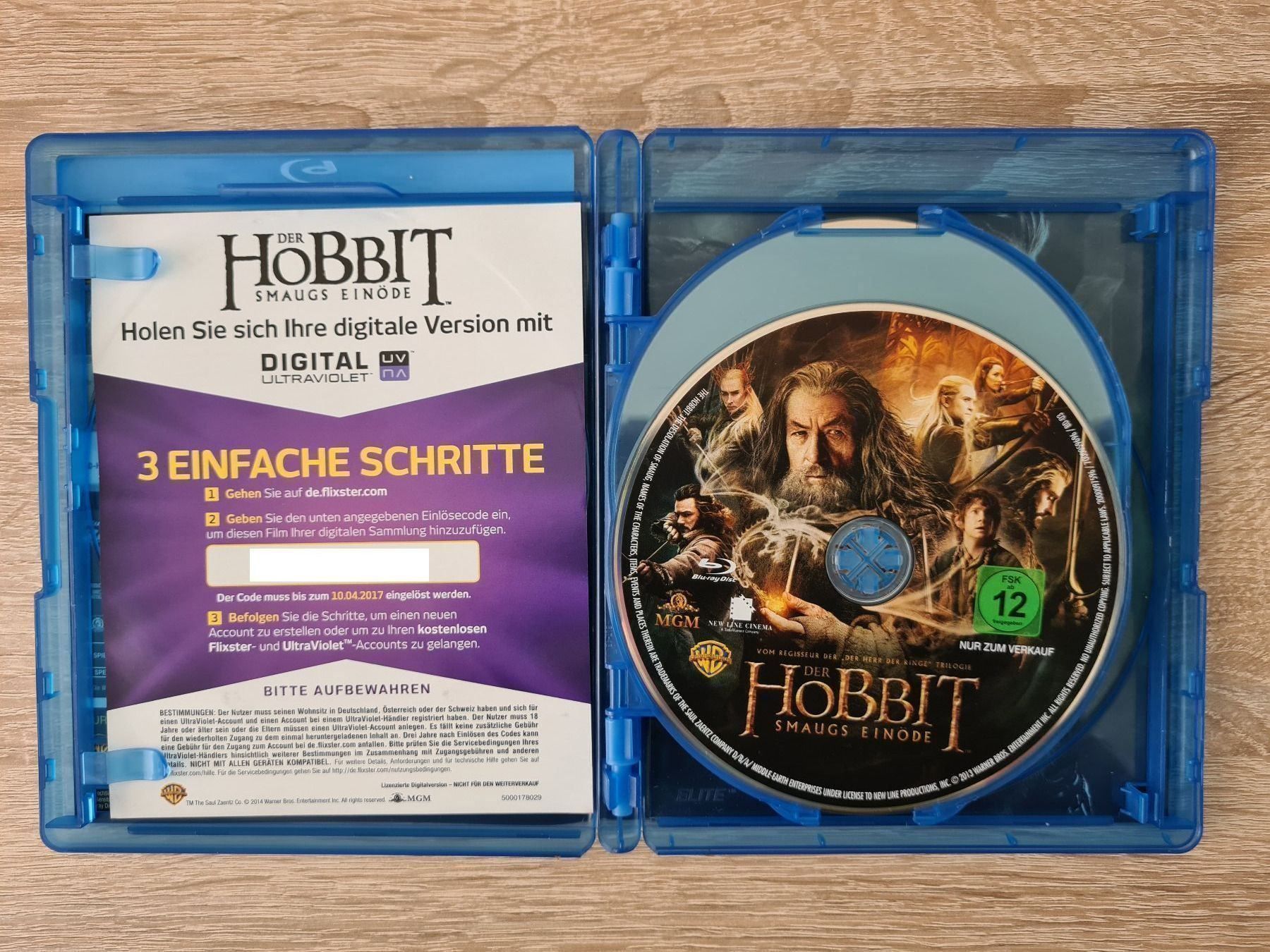 Alle DVDs: Der Hobbit: Smaugs Einöde 3D (4 Disks) – Gebraucht aus Carouge GE von Franllo 3