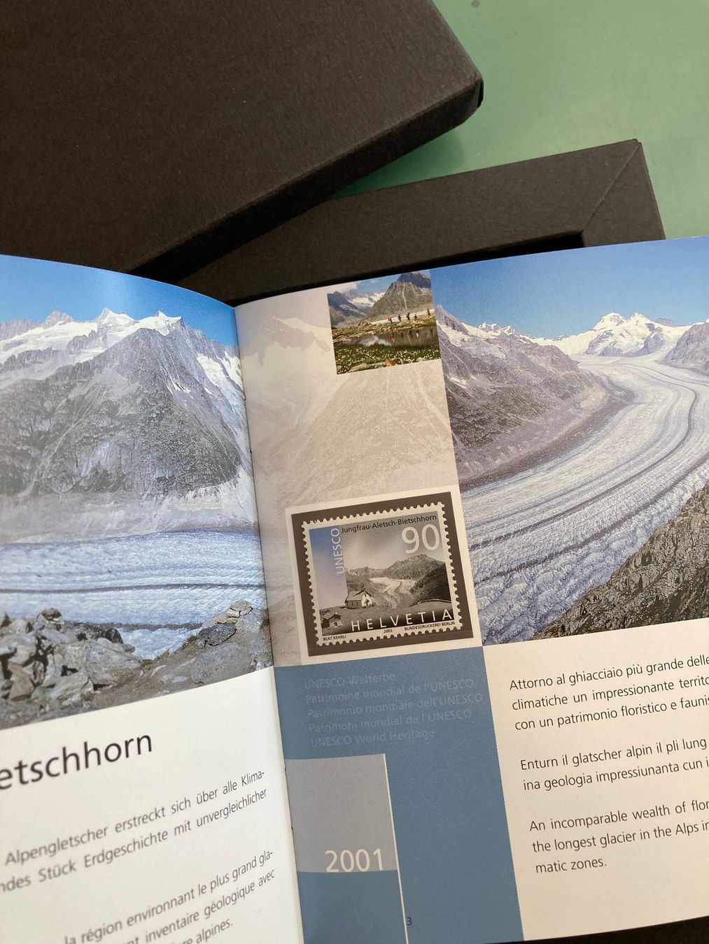 Tutti i francobolli: Briefmarken UNESCO Schweiz – Usato da Langendorf venduto da studi27 2