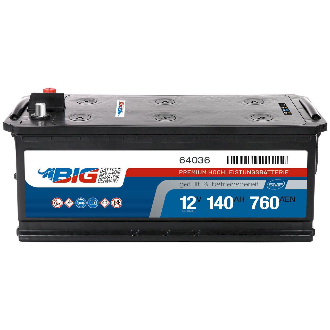 Batterien: BIG Premium 12V 140Ah Batterie – Neu und originalverpackt aus Bottighofen von zaap
