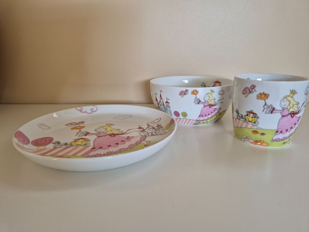 Services de table: Kindergeschirr Set Prinzessin Lillifee 3-teilig, – D'occasion à Dietikon par grafad