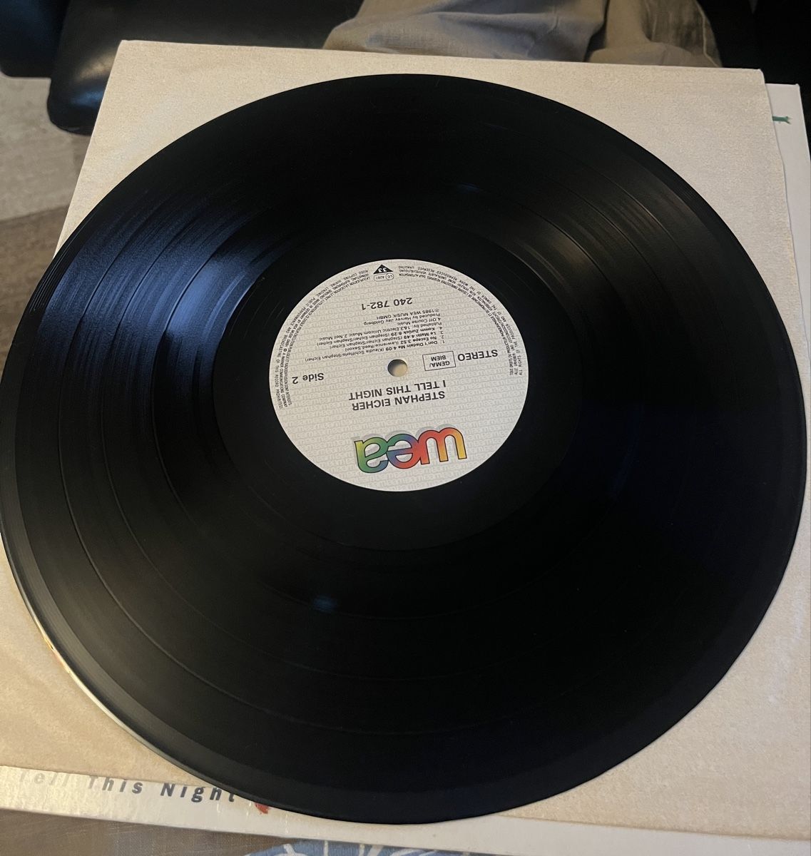Schallplatten: Stephan eicher lp i tell this night – Gebraucht aus Liestal von TKocher 2