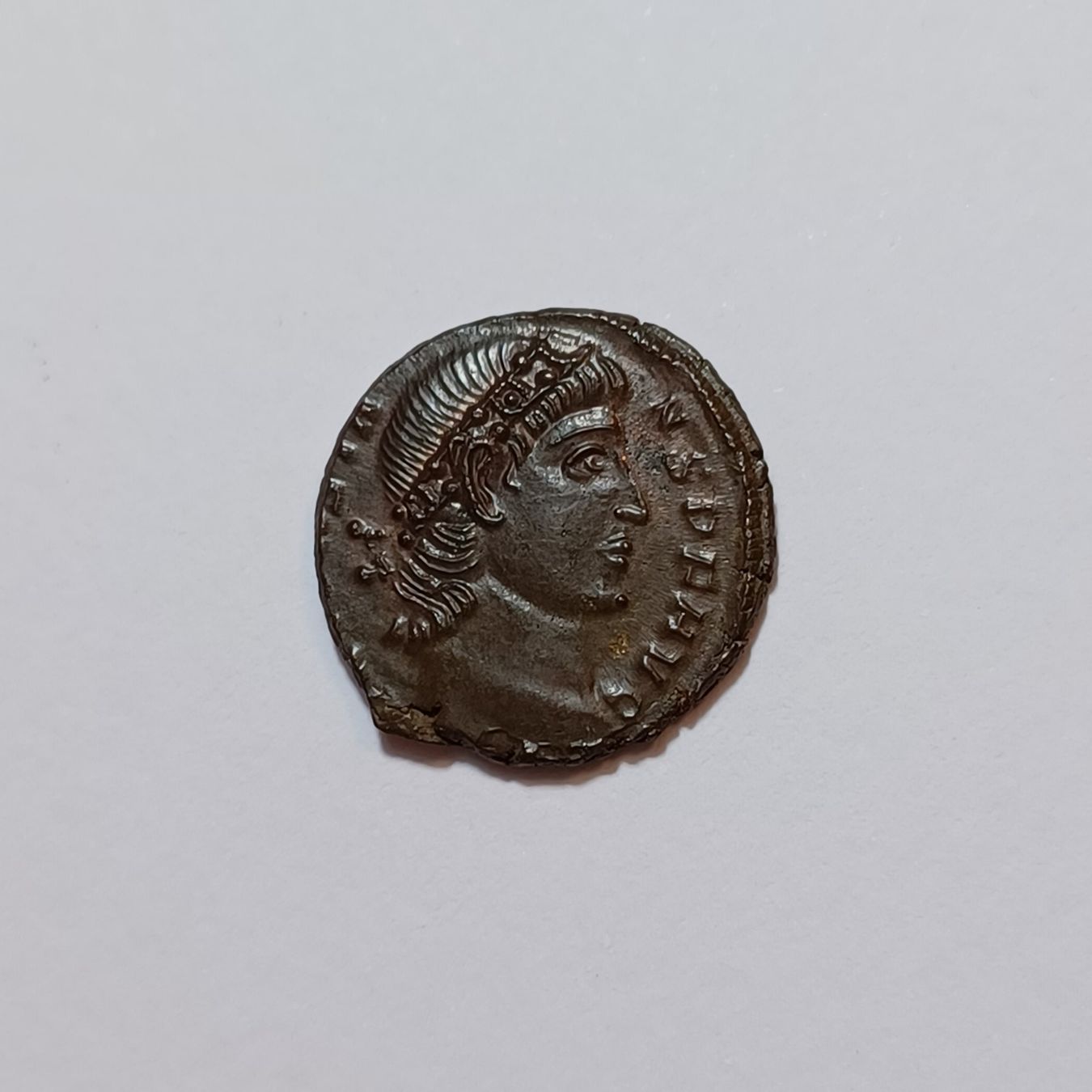 Alle Münzen: AE4 Constans (337-350) Römisches Reich – Gebraucht aus Pfäffikon ZH von Welt_Muenzen
