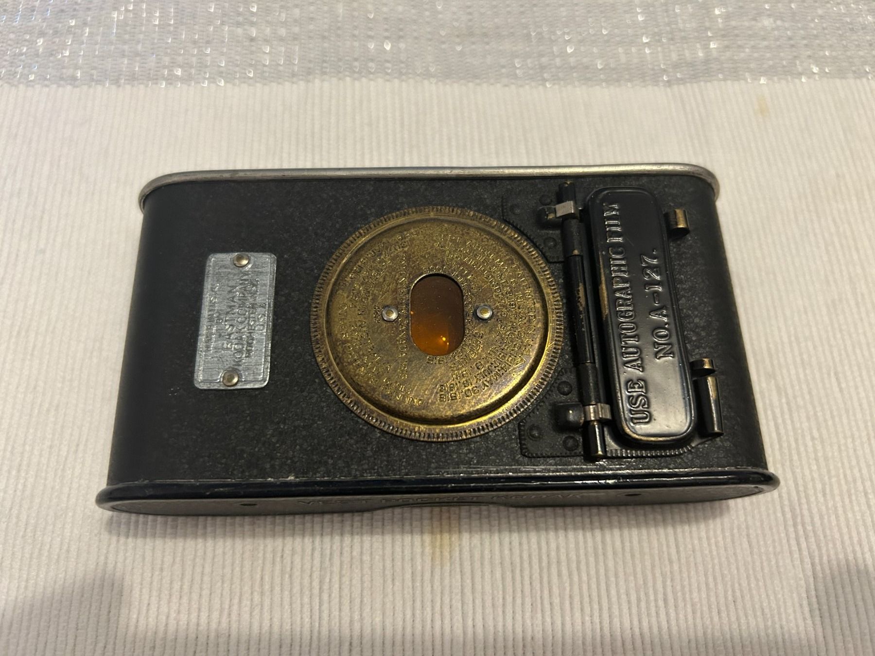 Kodak Kamera: Vest Pocket Kodak - Vintage-Kamera – Defekt aus Camorino von c_raf