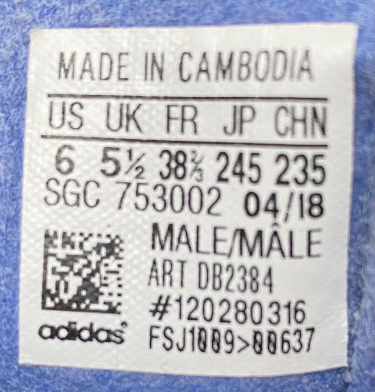 Adidas Schuhe für Jungen: Chaussures de foot Adidas t. 38.5 – Gebraucht aus Peseux von Gilloss 5