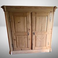 ✨ Antiker Bauernschrank Weichholz Kleiderschrank Vintage 🪵