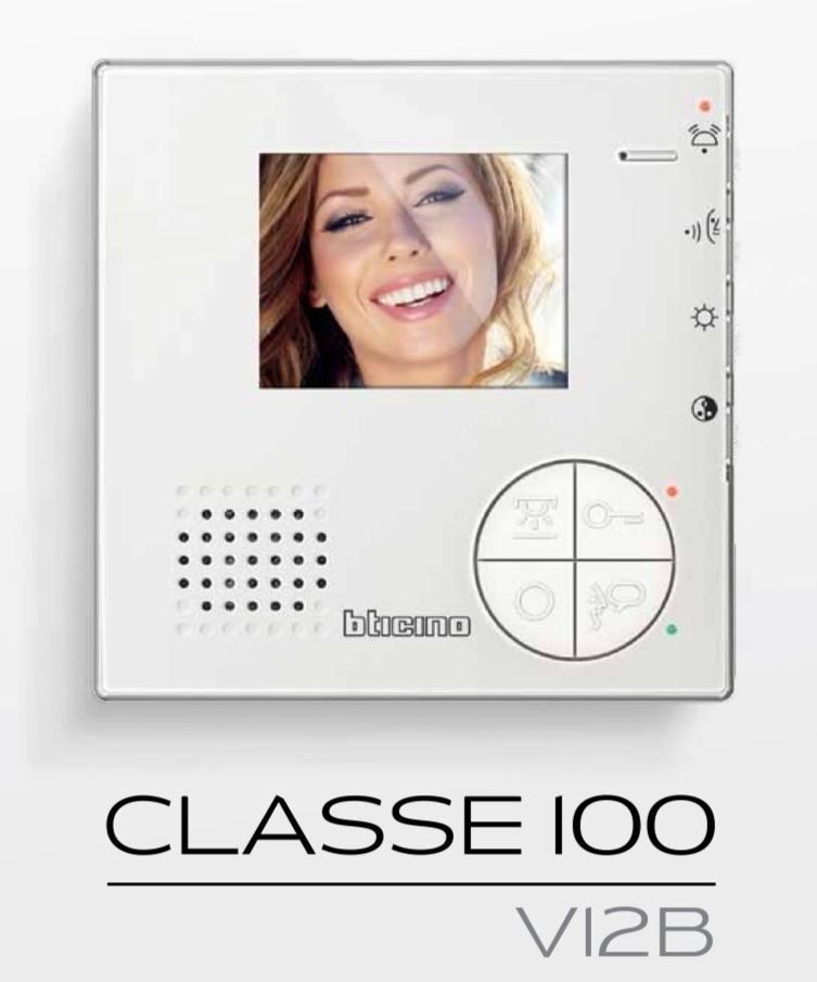 Sistemi d'allarme: Interphone Video Bticino Classe 100 V12B – Usato da Root venduto da Tech-Nick