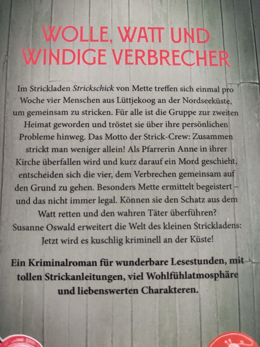 Libri: Mörderisch verstrickt – Nuovo (secondo la descrizione) da Oberglatt ZH venduto da Fenial68 1