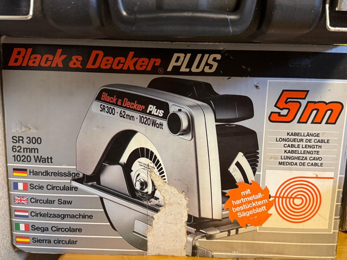 Sägen: Black & Decker Handkreissäge – Gebraucht aus Maisprach von 4464