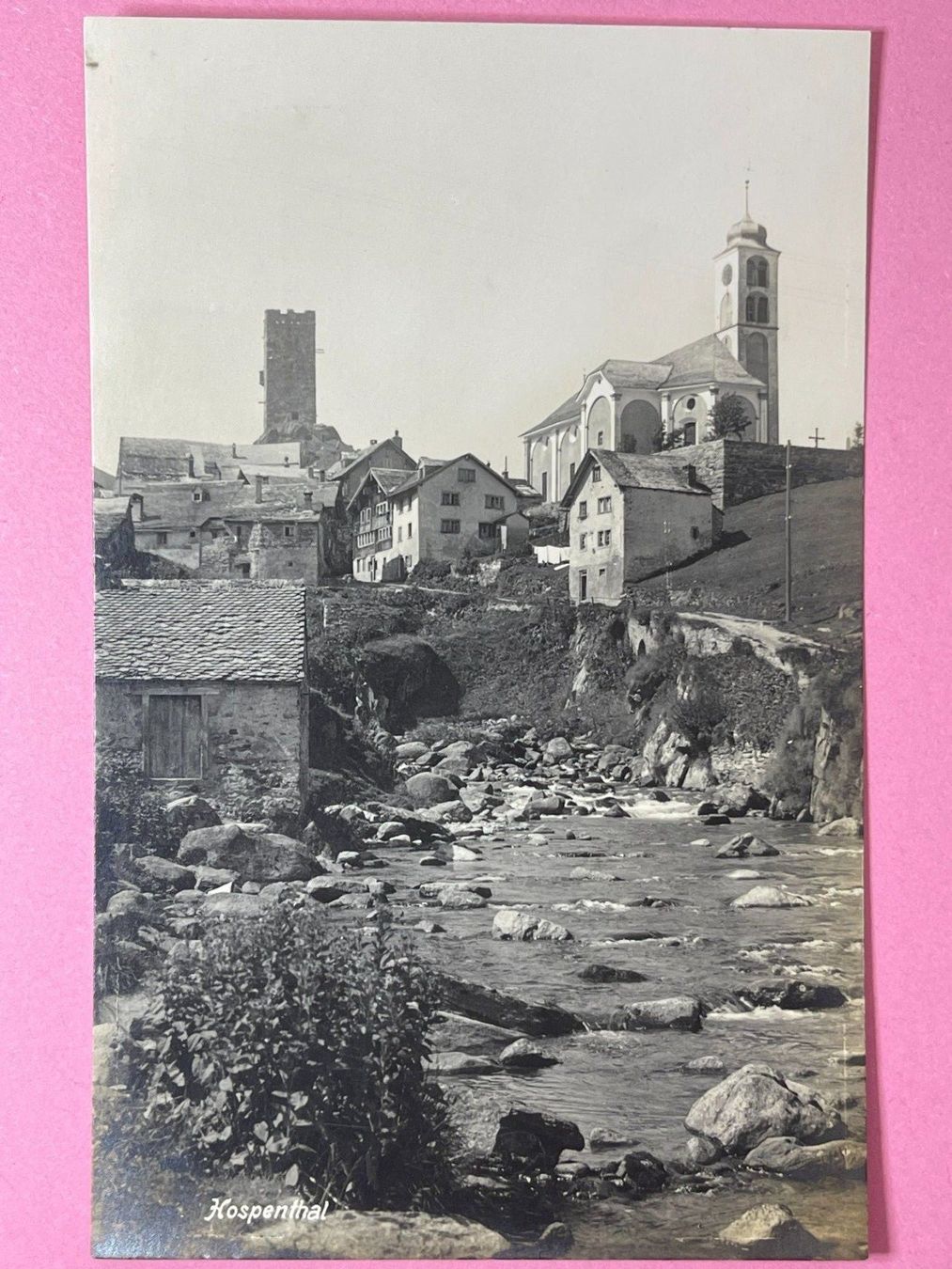 Ansichtskarten: Hospenthal – Gebraucht aus Steg VS von danwer74