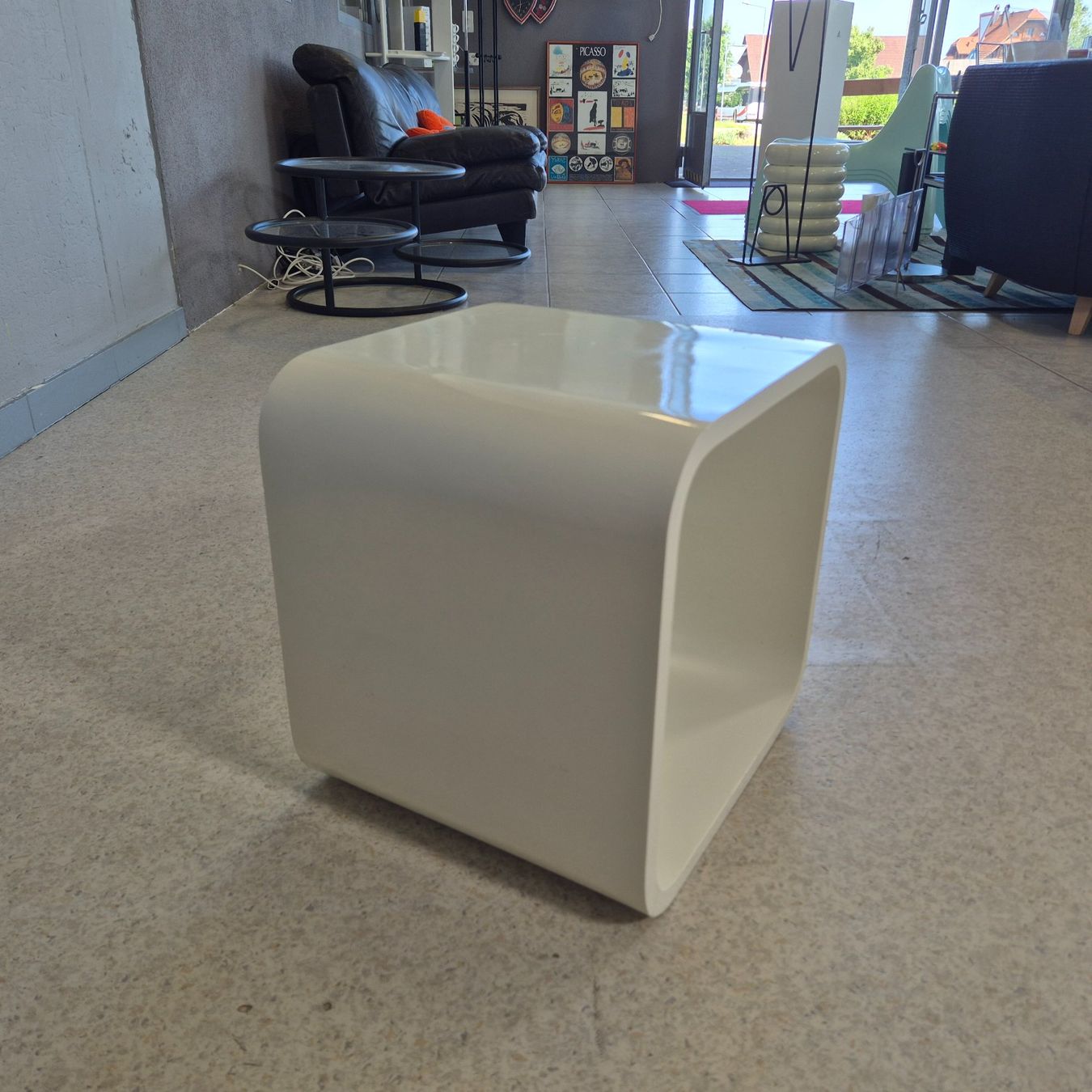 Tavoli: Cube Coffee-Table kleiner Beistelltisch Couchtisch – Usato da Nottwil venduto da Wondewa-Shop 5