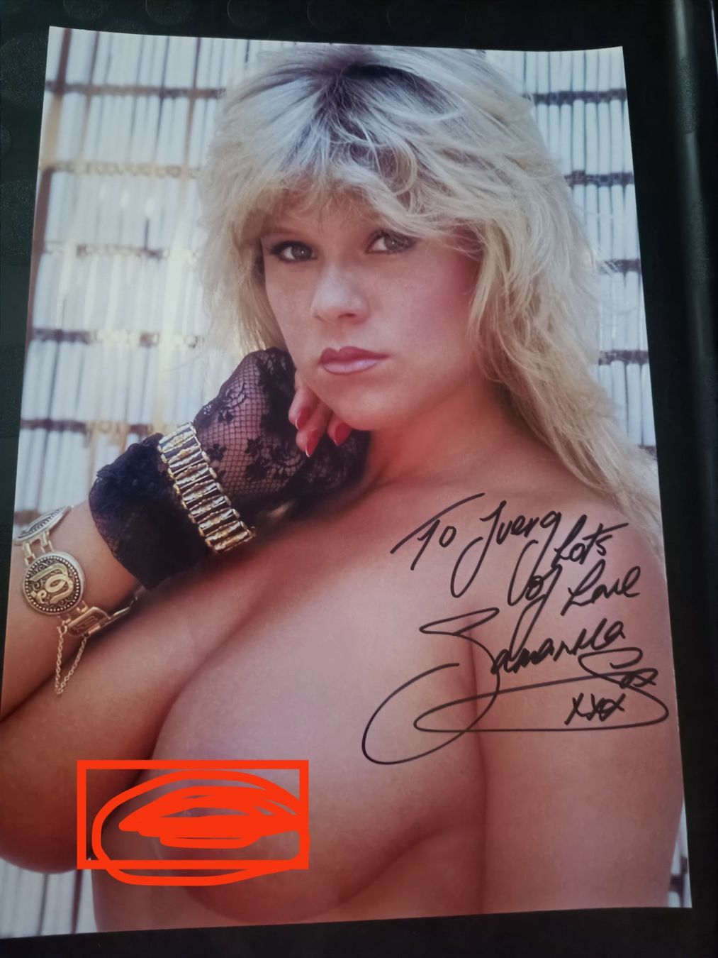 Autographes: Samantha Fox  - handsigniert - 20x30cm – D'occasion à Menziken par Artographs